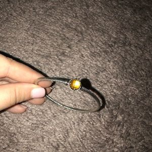 AuthenticDavid Yurman Sterling silver and 18-karat